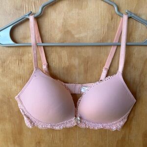 Victoria’s Secret Pink Lace No Wire Bra